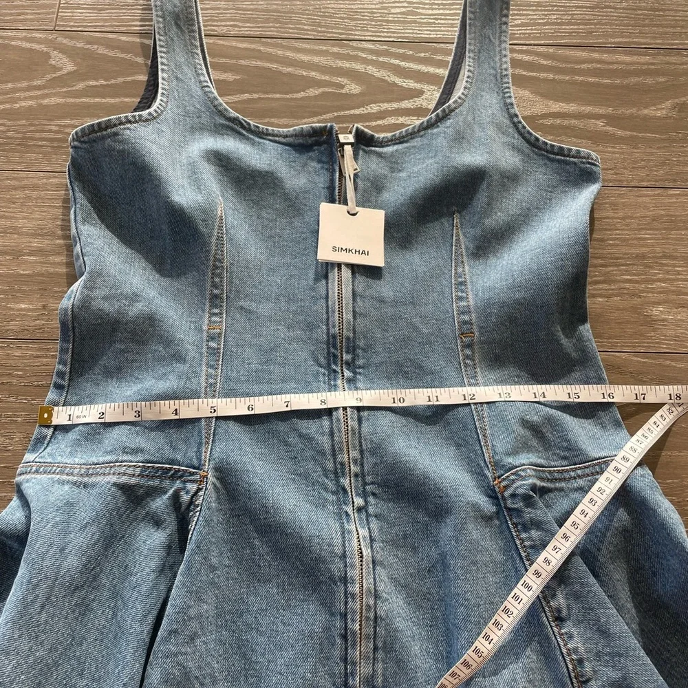 Denim Mini Dress - Picture 6 of 7